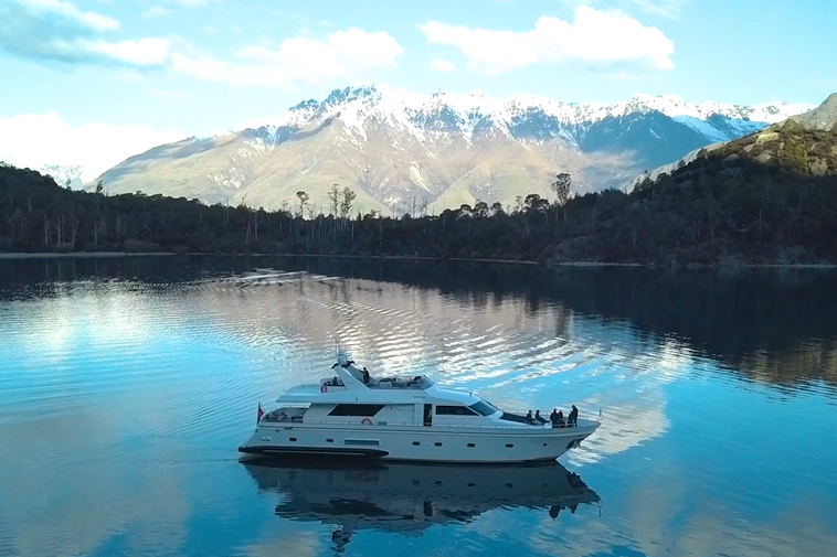 Hauraki Fenders on Pacific Jemm - Lake Wakatipu Queenstown