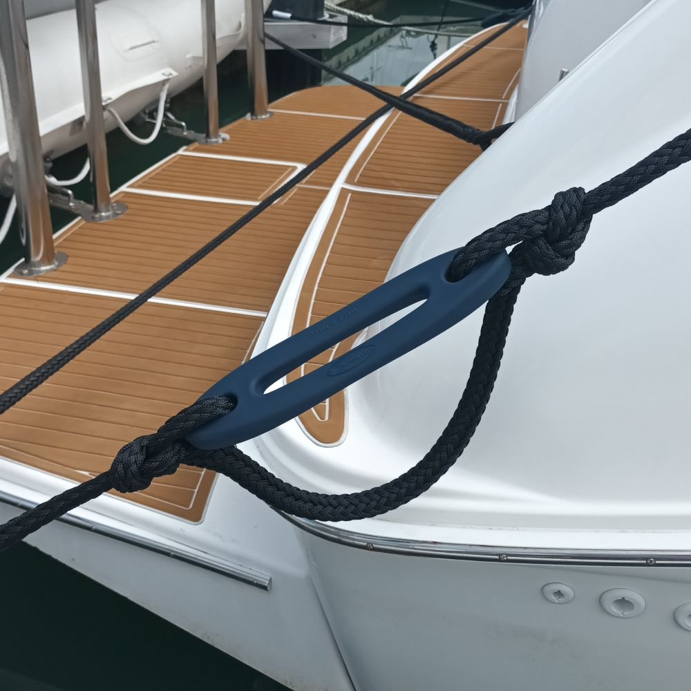 Shock Absorber for dock lines available from Hauraki Fenders. Inmare Nereide