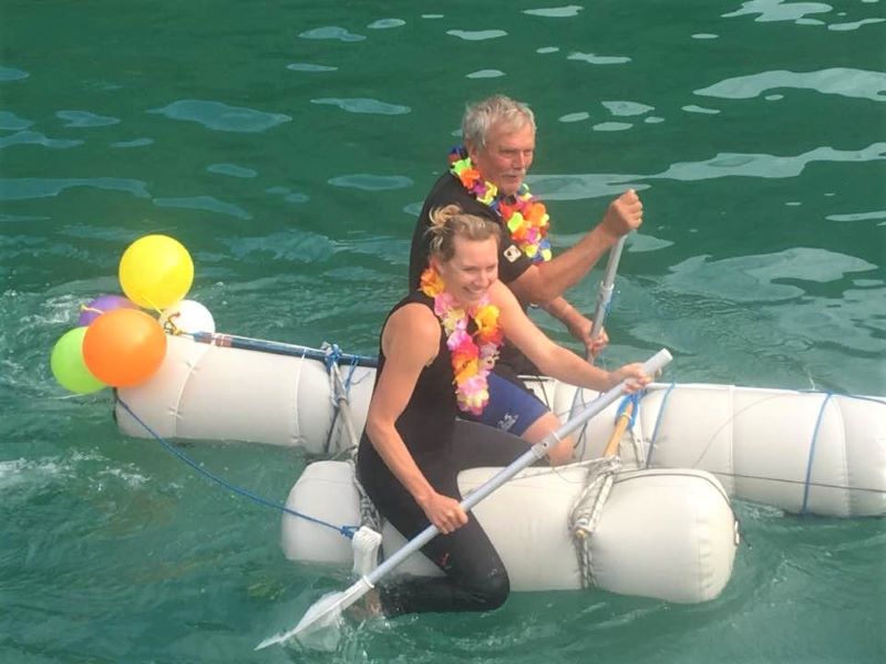 Customer photo of Hauraki inflatable fenders, covers and other products in use