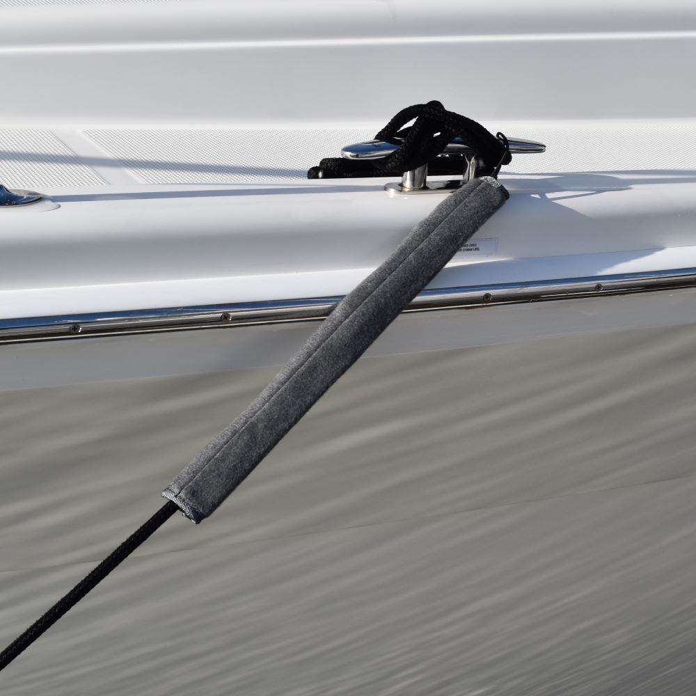 Rope, paint and gelcoat protectors available from Hauraki Fenders, protect your paint from wear and tear from ropes