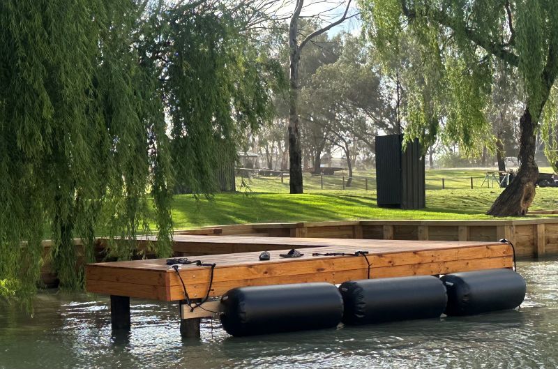 Customer photo of Hauraki inflatable fenders, fender covers and other inflatable marine products in use