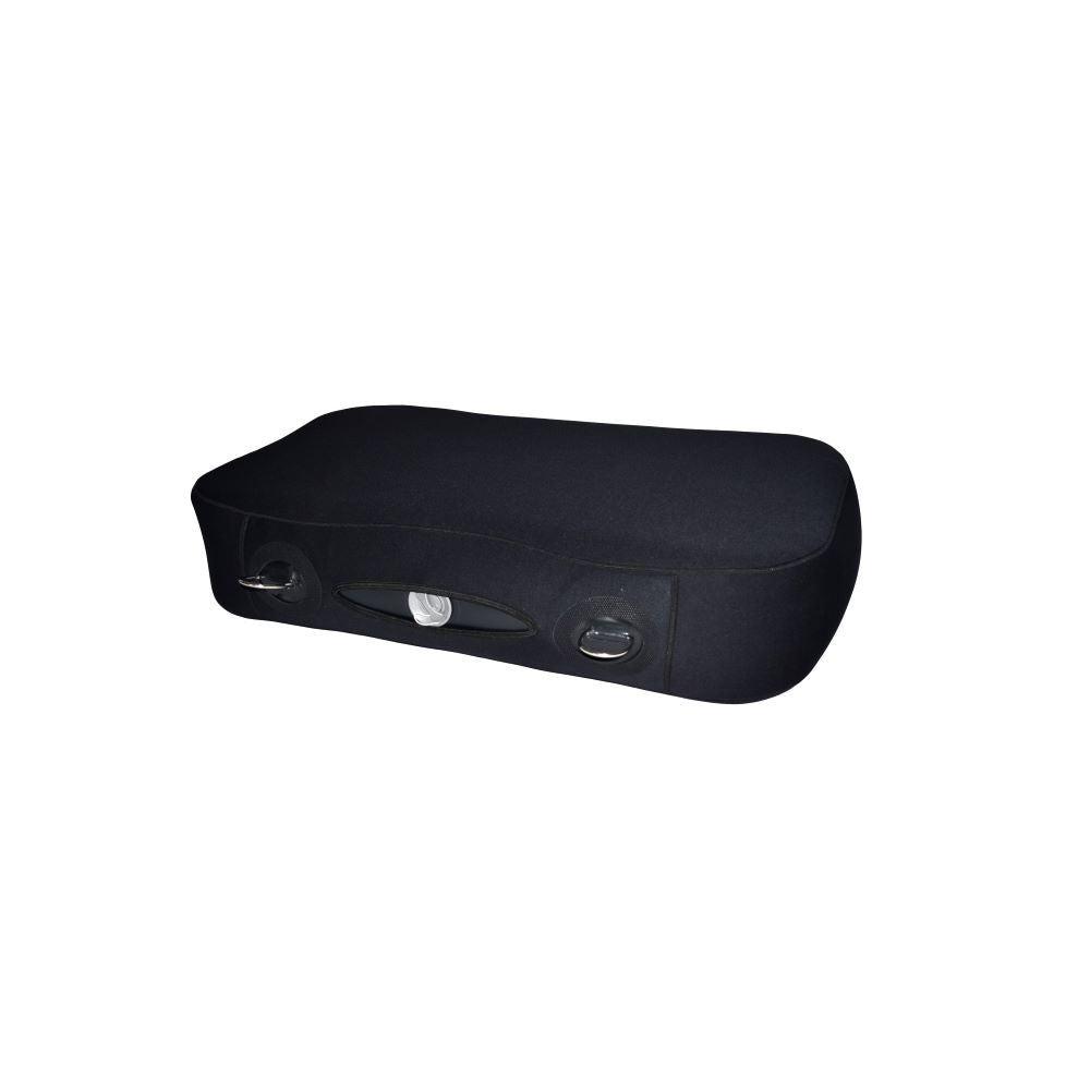 Hauraki Neoprene Fender Covers - Black neoprene covers for rectangle inflatable boat fenders