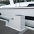Fibreglass free standing boarding steps for boats available from Hauraki Fenders